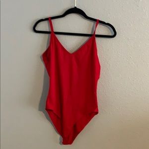 Red Bodysuit